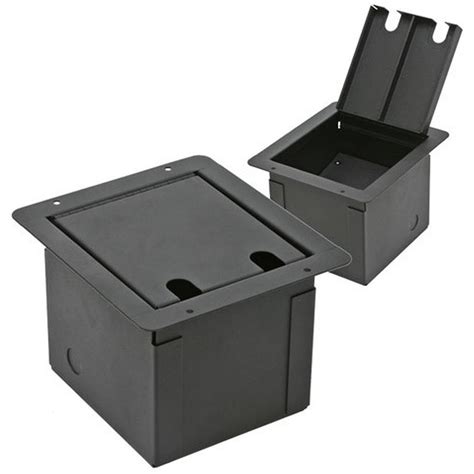 in floor concrete electrical boxes|recessed floor boxes for concrete.